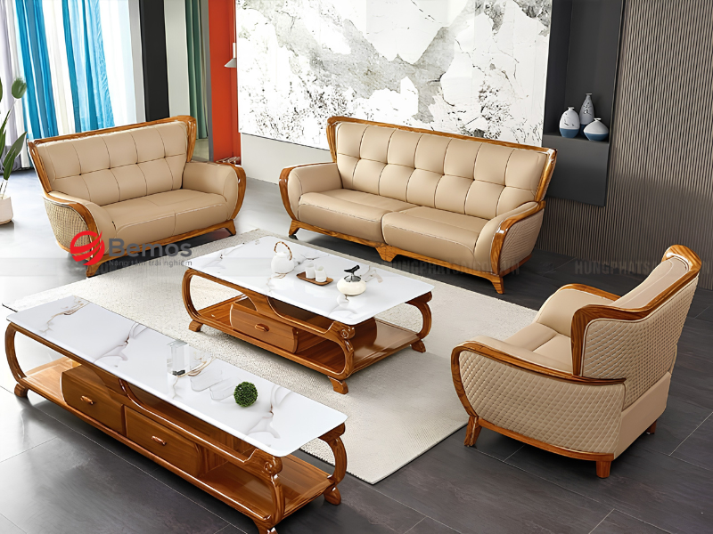 Các mẫu sofa gỗ vintage được tìm kiếm nhiều nhất