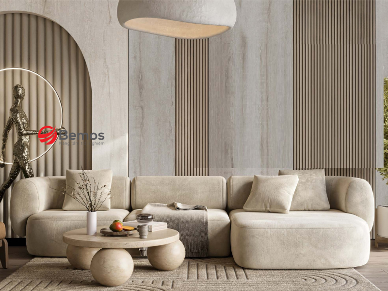 Sofa Góc 2m - Kích Thước Vàng Cho Chung Cư 2 Phòng Ngủ