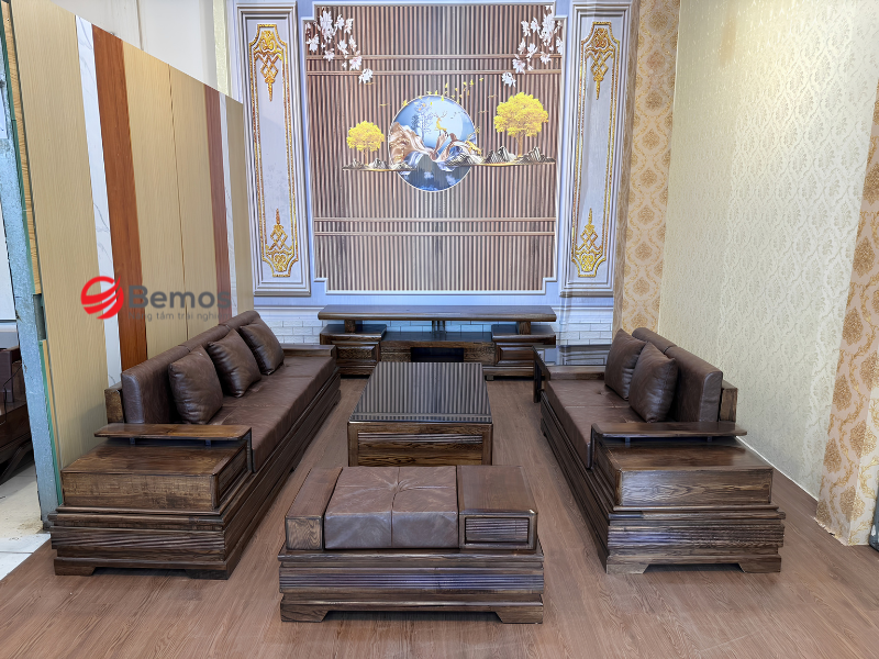 Sofa Góc Chân Pháo - Mẫu Ghế Hiện Đại Tạo Độ Thoáng Cho Phòng Khách