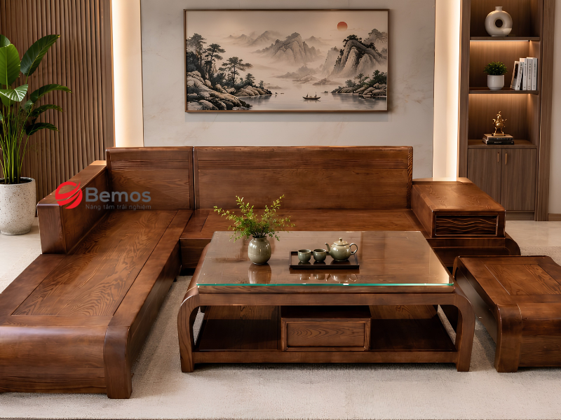 Đặc điểm nhận diện của dòng sofa góc chân pháo