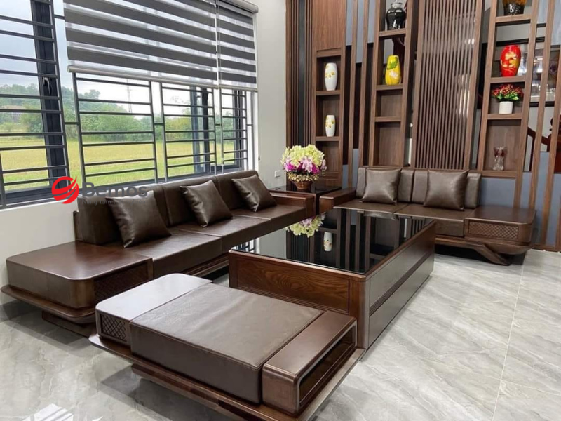 Sofa góc chân thuyền