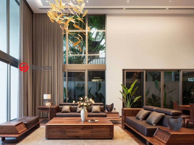 Sofa Góc Chân Thuyền - Nét Độc Bản Sang Trọng Cho Phòng Khách 