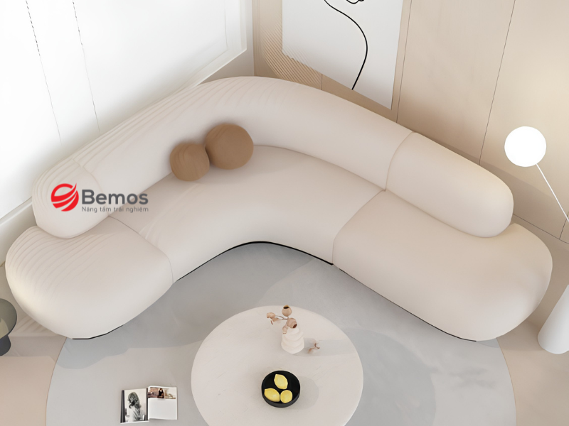 Sofa góc cong