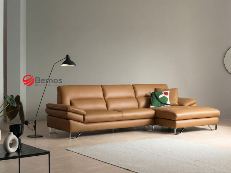 Đặc điểm nhận diện sofa góc da hiện đại dẫn đầu xu hướng