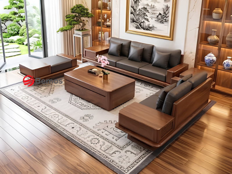 Đánh Giá Chất Lượng Sofa Góc Gỗ Xoan Đào, Có Đáng Mua Không?