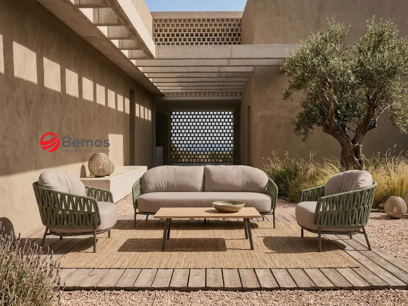 Những tác nhân thời tiết khiến sofa góc ngoài trời nhanh hỏng hóc