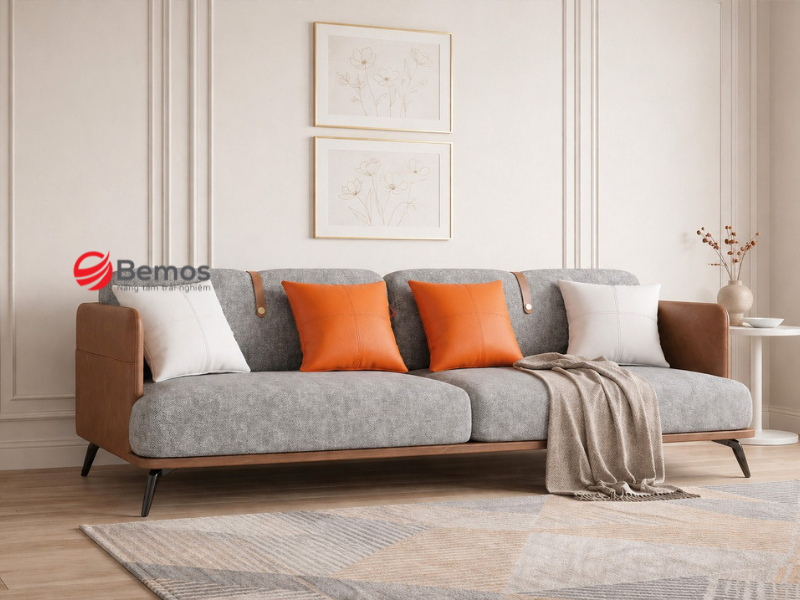 Sofa góc nỉ