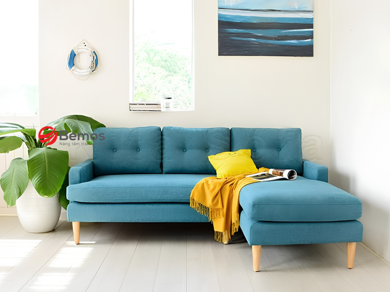 Bí Quyết Bài Trí Sofa Góc Phòng Khách Nhỏ Không Bị Chật Chội