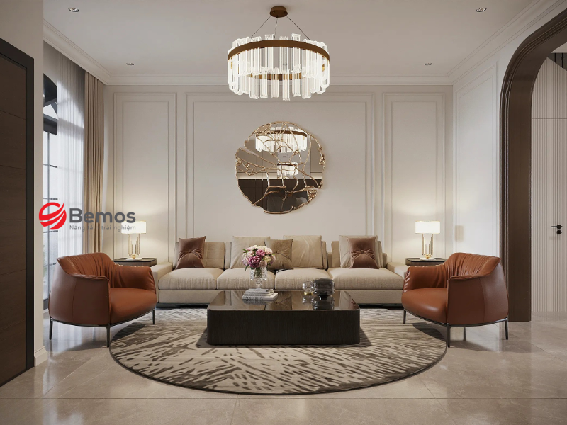 Cách Bố Trí Sofa Văn Phòng Tân Cổ Điển Sang Trọng, Lịch Sự
