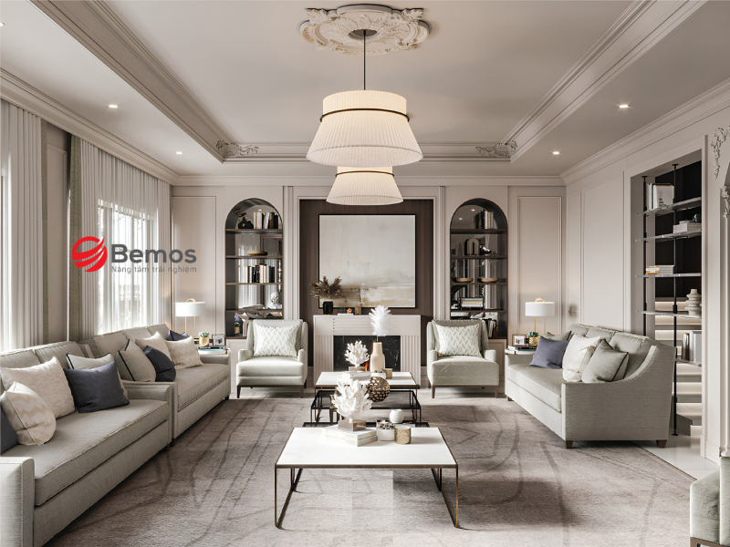 Các mẫu sofa văn phòng tân cổ điển bệ vệ, toát lên sự trang nghiêm
