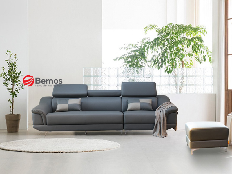 Bí quyết bố trí sofa văng 2m4 tối ưu tính thẩm mỹ cho phòng khách