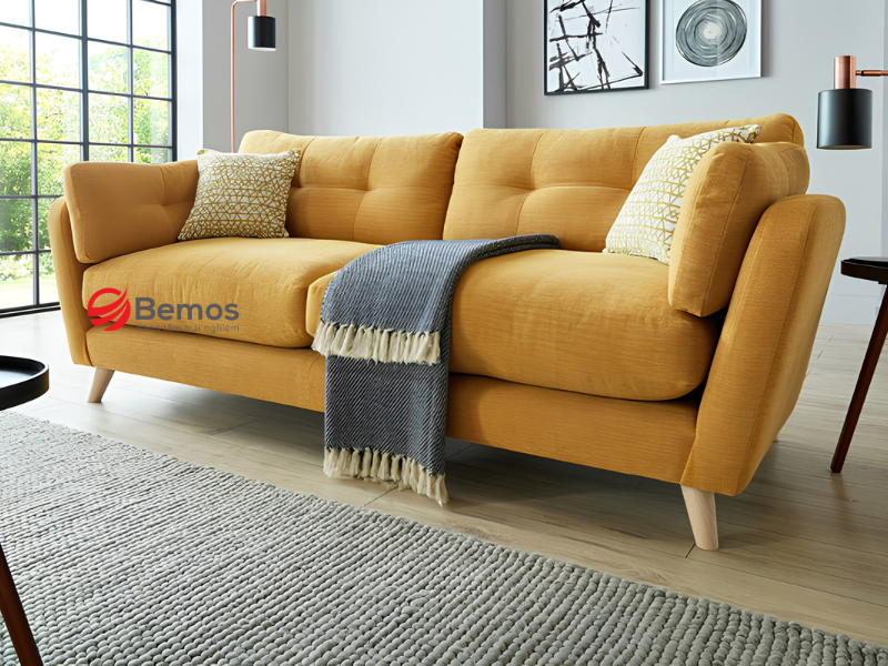 Sofa Văng Bọc Nỉ Là Gì? Cách Chọn Vải Bền, Đẹp Cho Phòng Khách