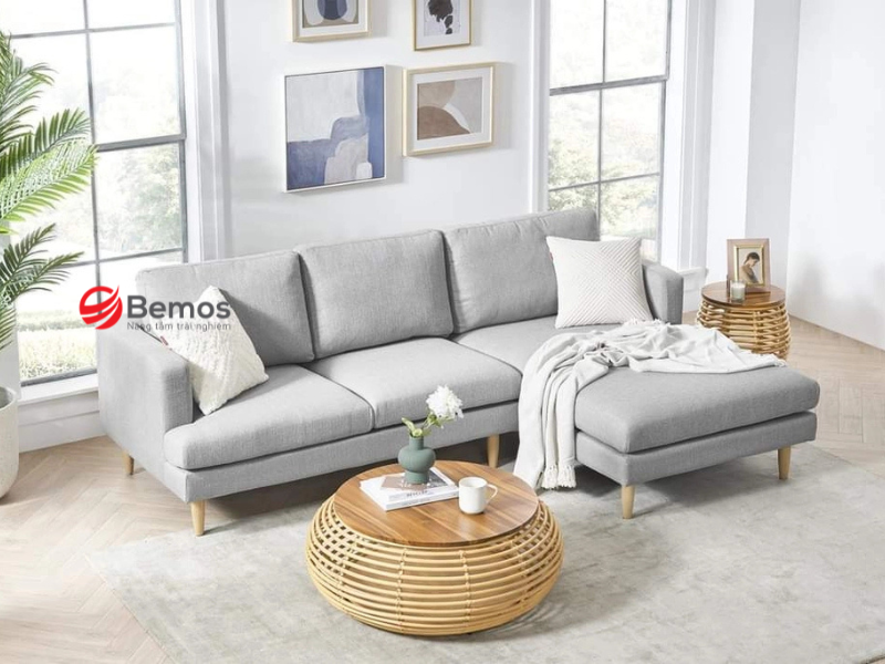 Sofa Văng Chữ L - Ưu Nhược Điểm Và Cách Bố Trí Góc Phòng