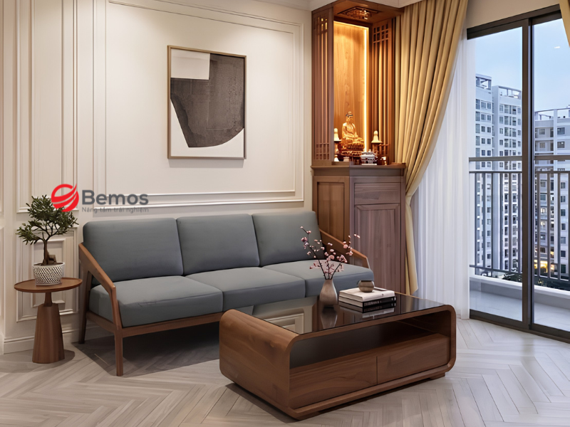Sofa văng gỗ giá rẻ