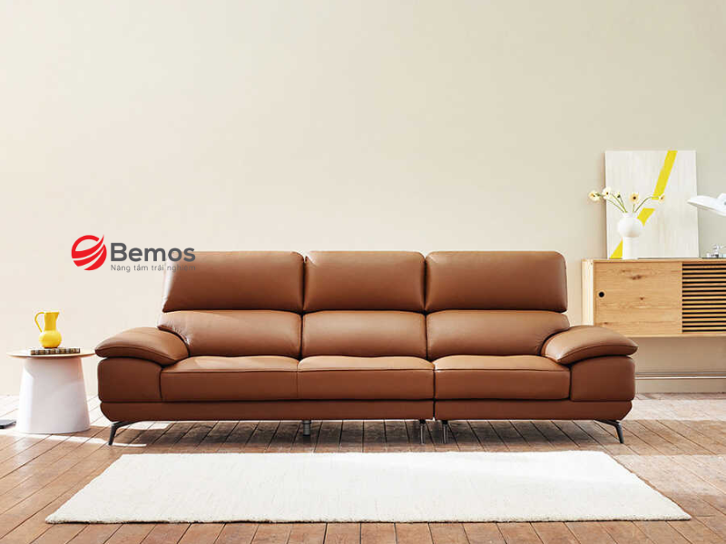 Ý nghĩa phong thủy và thẩm mỹ của sofa văng màu nâu
