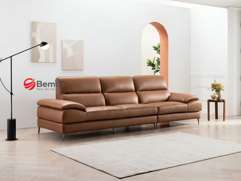 Hướng dẫn phối màu nội thất với sofa văng màu nâu