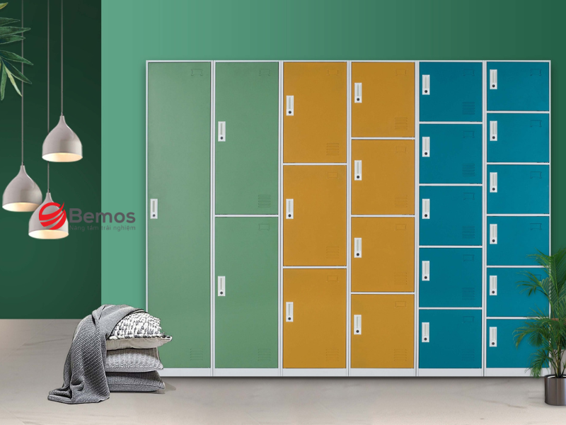 Tính toán số lượng ô tủ locker cho nhân viên theo ca làm việc 