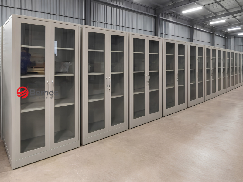 Giải Pháp Tiết Kiệm Chi Phí Mùa Mưa Với Tủ Tài Liệu Nhôm Kính
