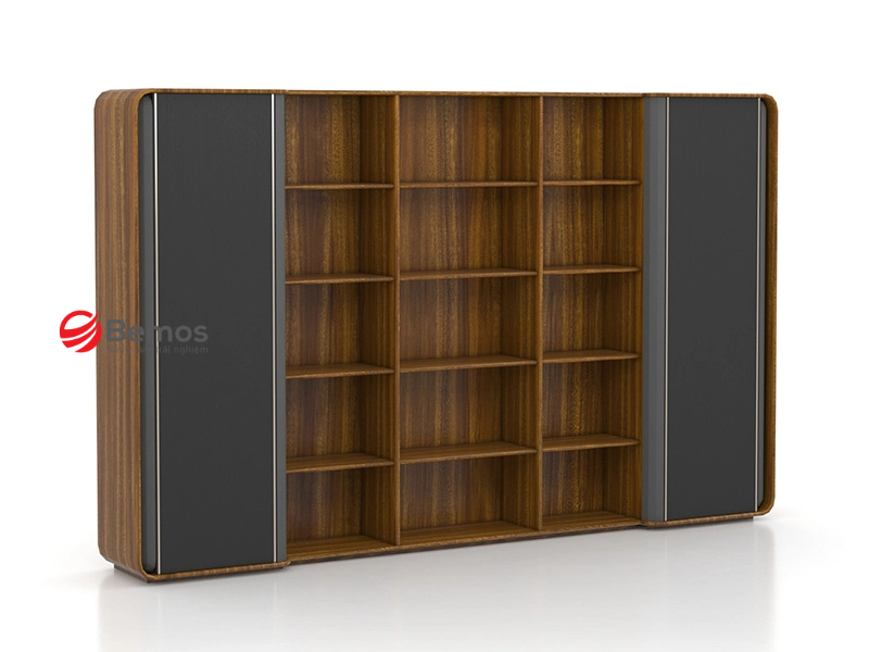 Nguyên tắc bố trí tủ tài liệu veneer cùng bàn giám đốc