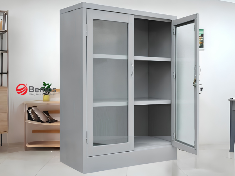 Biến Văn Phòng Thành Studio Nhờ Tủ Tài Liệu Chia Ô Decor